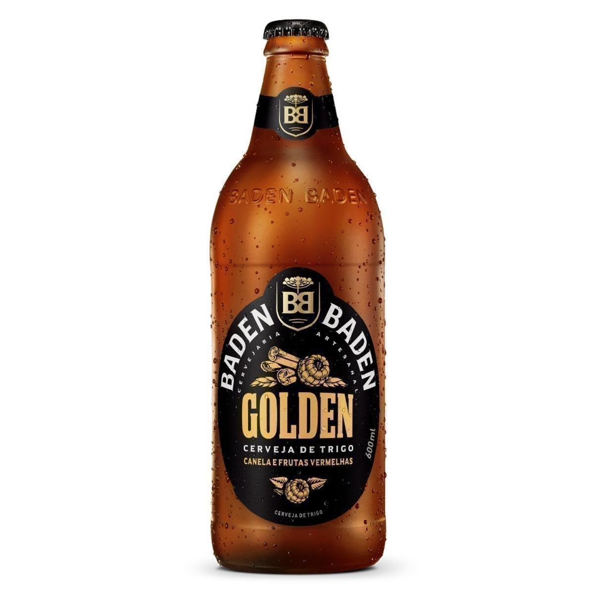 Cerveja Golden Ale Baden Baden Garrafa 600ml Pao De Acucar