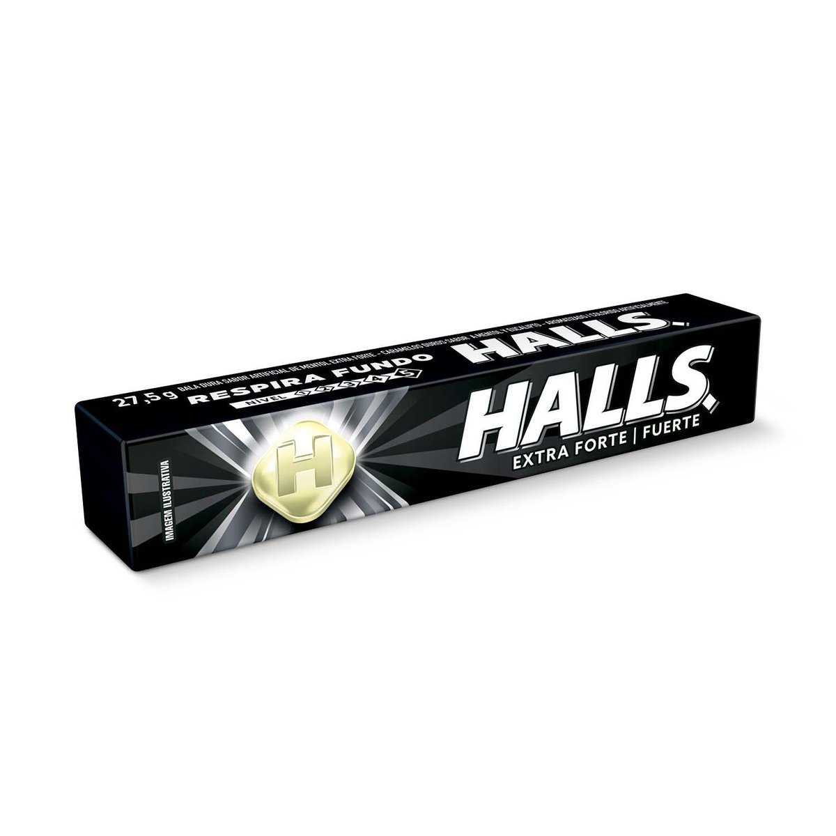 Por que foi feito o Halls preto?